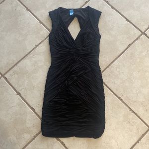 BCBGMAXAZRIA Black Edesa dress